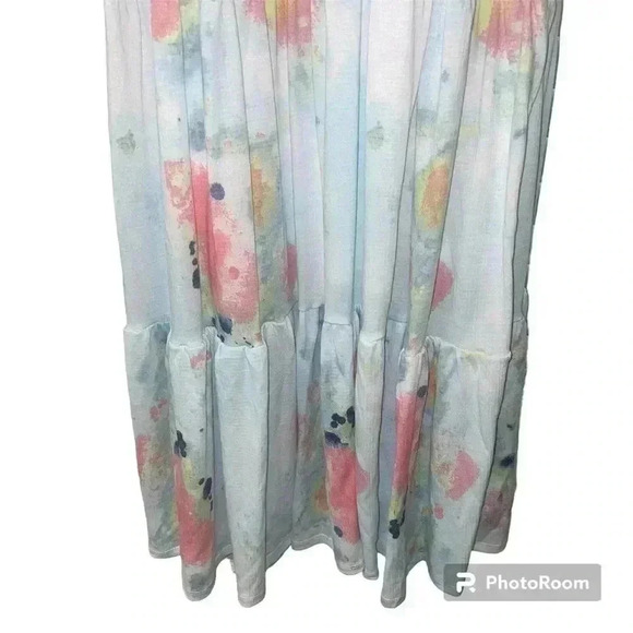 Starlite blue SO long dress NWT MEDIUM - Picture 2 of 4